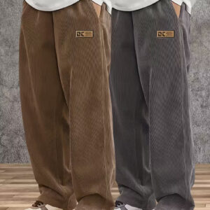 Men's Urban Ribbed Corduroy "DC" Trousers (2-Pack)